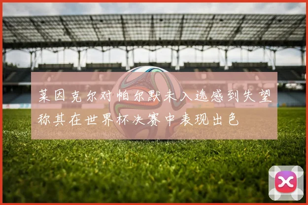 莱因克尔对帕尔默未入选感到失望称其在世界杯决赛中表现出色