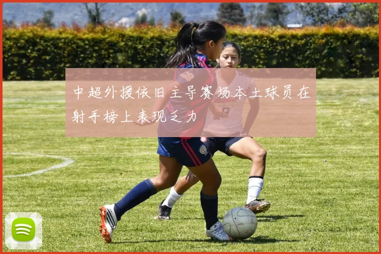 中超外援依旧主导赛场本土球员在射手榜上表现乏力